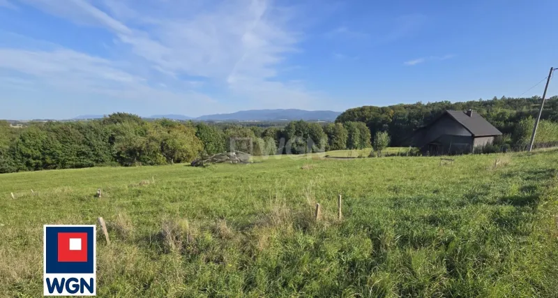 Dom na  sprzedaż Wiślica - DZIAŁKA NA WZGÓRZU Z PANORAMĄ BESKIDÓW